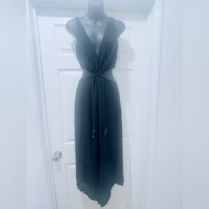 NWT Vix Paula Hermanny Women's black Dress Size 2